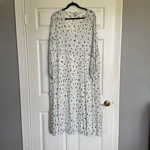 New Day midi dress with long sleeves